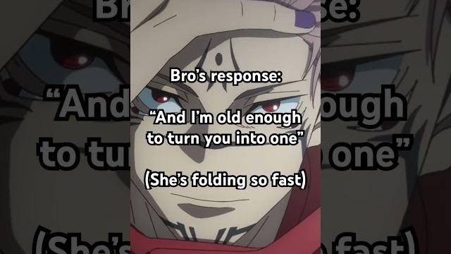 Meimei can’t resist sukuna #anime #animememes #jujutsukaisen #jjkedit #sukuna #meimei #gojo #toji Meimei can’t resist sukuna #anime #animememes #jujutsukaisen #jjkedit #sukuna #meimei #gojo #toji