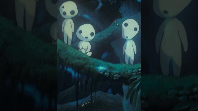 The kodama are the cutest! #princessmononoke #imax The kodama are the cutest! #princessmononoke #imax