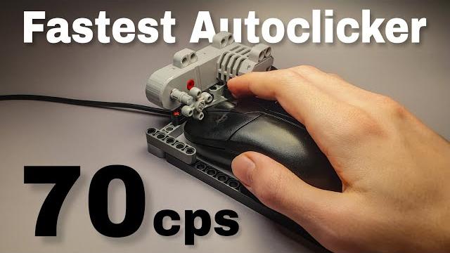 World's fastest 70 cps lego technic autoclicker! World's fastest 70 cps lego technic autoclicker!