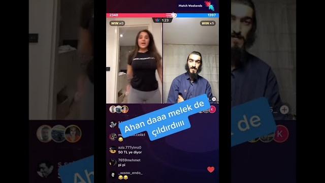 Tiktokcu melek azad canlı yayında çıldırdı Tiktokcu melek azad canlı yayında çıldırdı