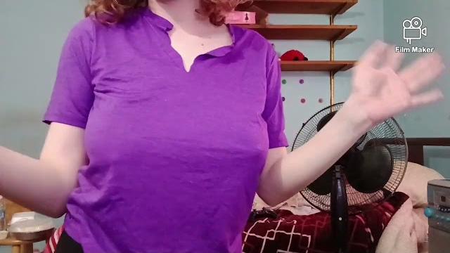 Teen try on. no bra Teen try on. no bra