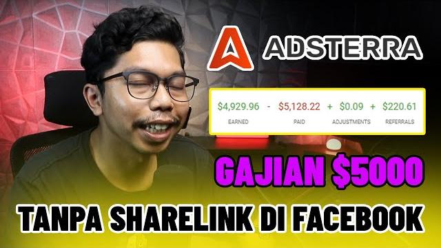 Rahasia mendapatkan $5000 dari adsterra tanpa sharelink di facebook ! (100% aman & work!) Rahasia mendapatkan $5000 dari adsterra tanpa sharelink di facebook ! (100% aman & work!)