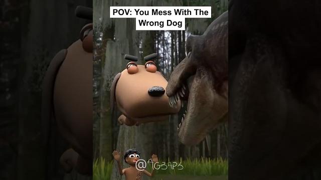 Pov: you mess with the wrong dog Pov: you mess with the wrong dog