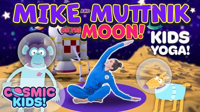 Mike and muttnik on the moon | a cosmic kids yoga adventure! Mike and muttnik on the moon | a cosmic kids yoga adventure!