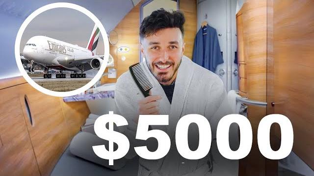Shower on airplane! (most expensive emirates seat) Shower on airplane! (most expensive emirates seat)