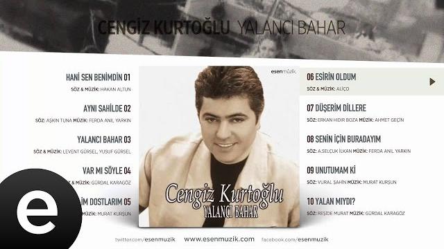 Esirin oldum (cengiz kurtoğlu) official audio #esirinoldum #cengizkurtoğlu - esen müzik Esirin oldum (cengiz kurtoğlu) official audio #esirinoldum #cengizkurtoğlu - esen müzik