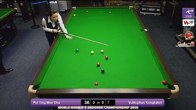 Pui ying mini chu vs vutthiphan kongkaket - world women's snooker championship groups (june 2019) Pui ying mini chu vs vutthiphan kongkaket - world women's snooker championship groups (june 2019)