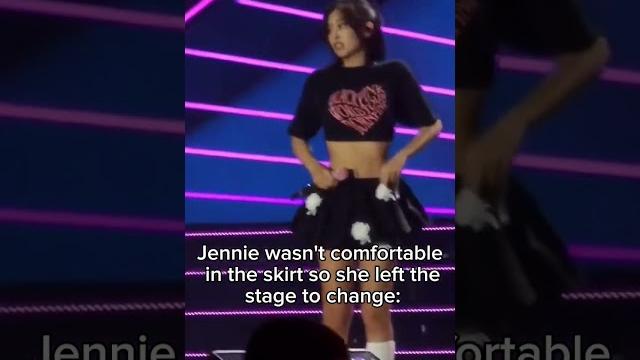 When blackpink wears short skirts on stage When blackpink wears short skirts on stage