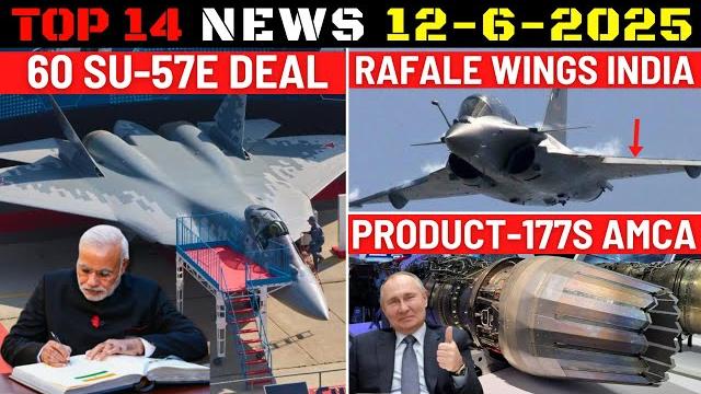 Indian defence updates : 60 su-57e deal,rafale wings india,product-177s for amca,2 more s-400 order Indian defence updates : 60 su-57e deal,rafale wings india,product-177s for amca,2 more s-400 order