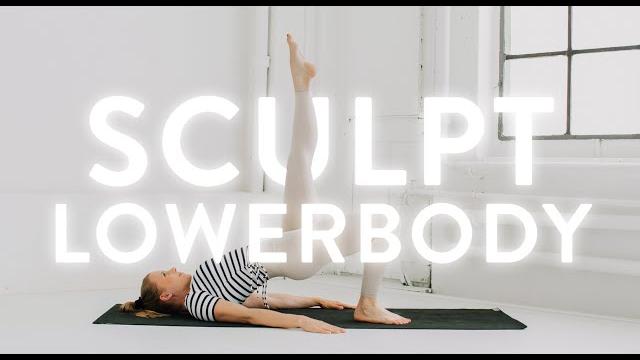 • sculpt lowerbody • | yoga with nina • sculpt lowerbody • | yoga with nina