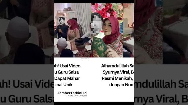Busalsa nikah habis viral video ya Busalsa nikah habis viral video ya