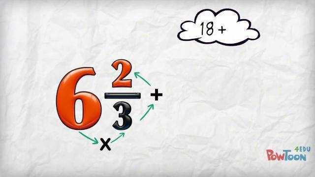 Change a mixed number to an improper fraction Change a mixed number to an improper fraction