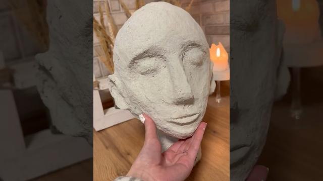 I made it out of papier mache #shorts #crafts #diy #papermache #tutorial #processvideo #craftideas I made it out of papier mache #shorts #crafts #diy #papermache #tutorial #processvideo #craftideas