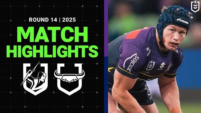2025 nrl match highlights | storm v cowboys | round 14 2025 nrl match highlights | storm v cowboys | round 14