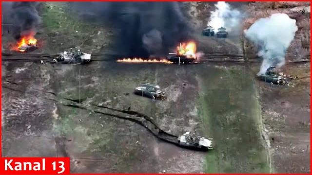 Battle between azov" brigade and the attacking russians in donetsk - many invaders were destroyed Battle between azov" brigade and the attacking russians in donetsk - many invaders were destroyed