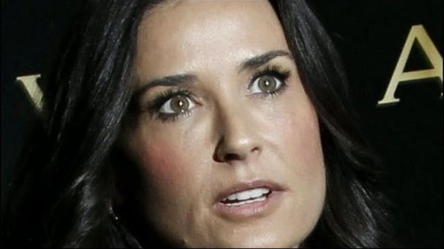 Demi moore's downward spiral of health Demi moore's downward spiral of health