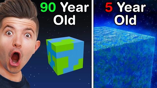 Minecraft shorts at different ages! Minecraft shorts at different ages!