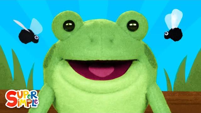 Five little speckled frogs featuring frog puppets! | kids song | super simple songs Five little speckled frogs featuring frog puppets! | kids song | super simple songs