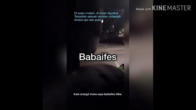 Ngakak!viral ojol berwajah babaifes ! Ngakak!viral ojol berwajah babaifes !