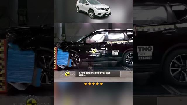 Nissan x-trail all crash test Nissan x-trail all crash test
