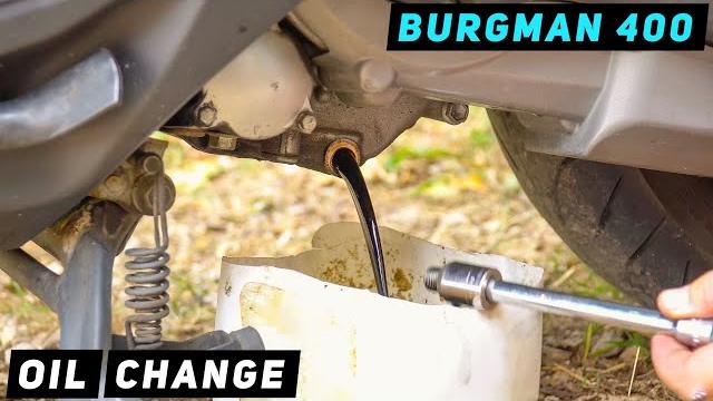 Suzuki burgman 400 - oil change + oil filter replacement - 2007-2016 | mitch's scooter stuff Suzuki burgman 400 - oil change + oil filter replacement - 2007-2016 | mitch's scooter stuff