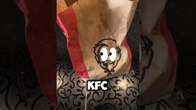 Дешёвый бургер и дорогой kfc Дешёвый бургер и дорогой kfc