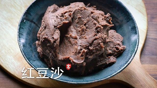 红豆沙 red bean paste 红豆沙 red bean paste