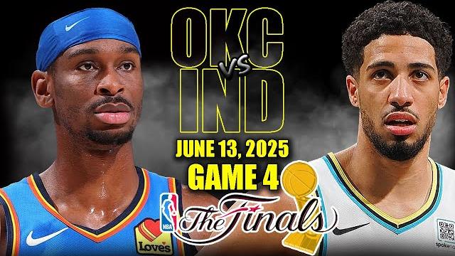 Oklahoma city thunder vs indiana pacers full game 4 highlights - june 13, 2025 | 2025 nba finals Oklahoma city thunder vs indiana pacers full game 4 highlights - june 13, 2025 | 2025 nba finals