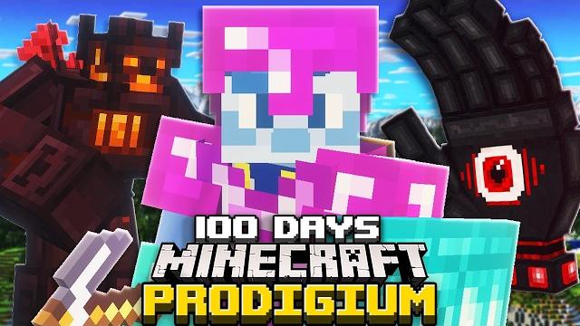 I survived 100 days in a terraria like mod in minecraft I survived 100 days in a terraria like mod in minecraft