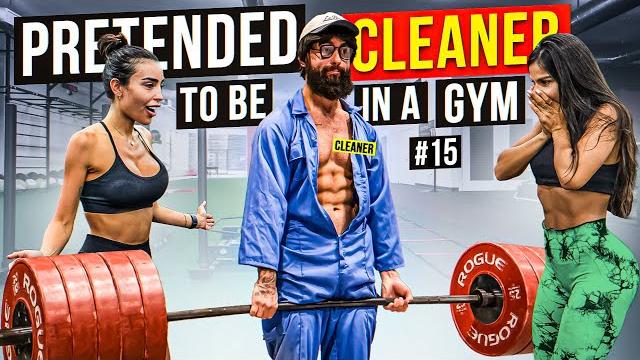 Elite powerlifter pretended to be a cleaner #15 | anatoly gym prank Elite powerlifter pretended to be a cleaner #15 | anatoly gym prank