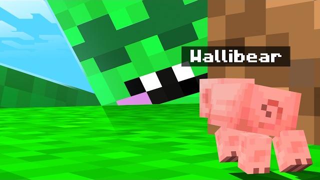 We hid as different mob sizes in minecraft We hid as different mob sizes in minecraft