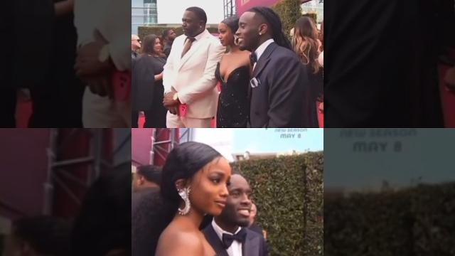 Abigail chams akiwa na youtuber maarufu kai cenant kwenye red carpet ya bet awards 2025. Abigail chams akiwa na youtuber maarufu kai cenant kwenye red carpet ya bet awards 2025.