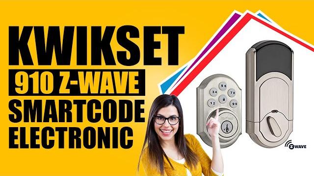 Kwikset 910 z-wave smartcode electronic touchpad deadbolt, works with alexa via smartthings * Kwikset 910 z-wave smartcode electronic touchpad deadbolt, works with alexa via smartthings *