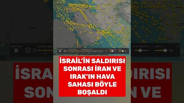 İsrail'in saldırıları sonrası i̇ran ve irak'ın hava sahası böyle boşaldı #shorts #israil #iran İsrail'in saldırıları sonrası i̇ran ve irak'ın hava sahası böyle boşaldı #shorts #israil #iran