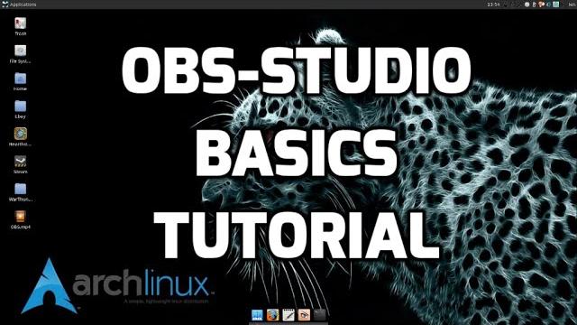 Obs-studio basics tutorial Obs-studio basics tutorial