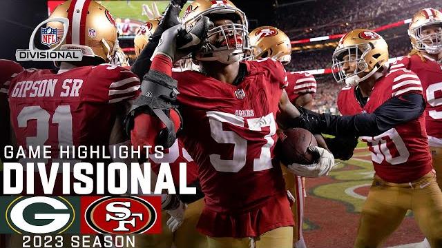 Green bay packers vs. san francisco 49ers game highlights | nfl 2023 divisional round Green bay packers vs. san francisco 49ers game highlights | nfl 2023 divisional round