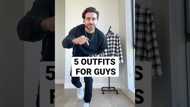 4 outfits any guy can pull off | alex costa #shorts 4 outfits any guy can pull off | alex costa #shorts