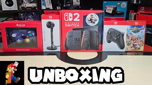 Nintendo switch 2 unboxing + first impressions Nintendo switch 2 unboxing + first impressions