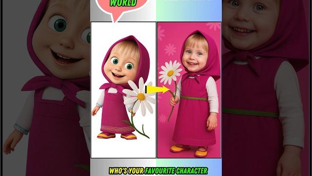 Masha and the bear reimagined in real life! | see your favorite characters like never before! Masha and the bear reimagined in real life! | see your favorite characters like never before!