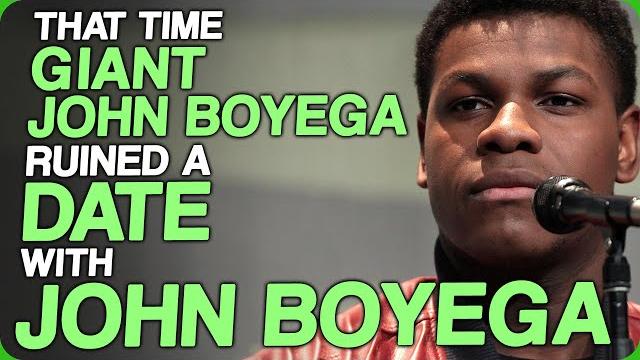 That time giant john boyega ruined a date with john boyega (actors who were pushed too hard) That time giant john boyega ruined a date with john boyega (actors who were pushed too hard)