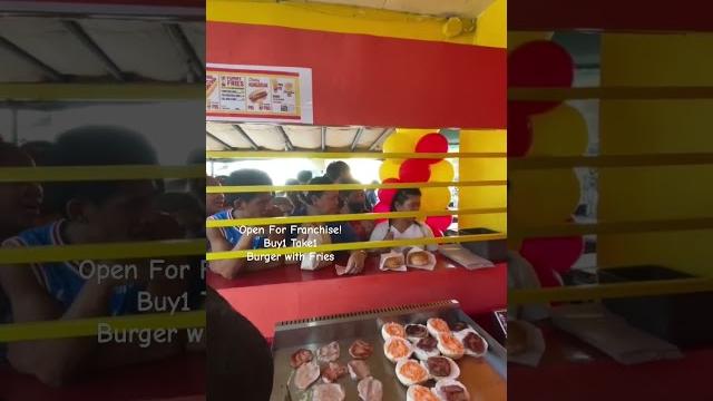 Buy1 take1 burger with fries franchise business. #buy1take1burger #burgerbusiness #burgerfranchise Buy1 take1 burger with fries franchise business. #buy1take1burger #burgerbusiness #burgerfranchise