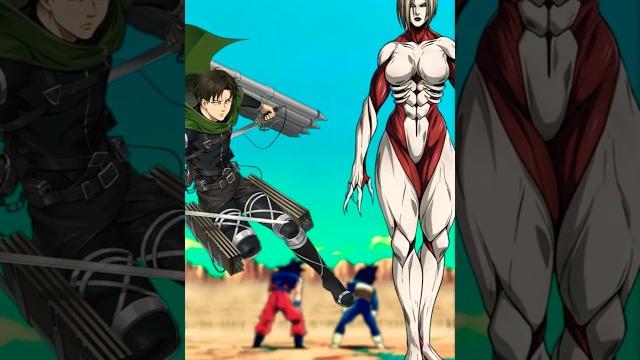 Levi vs all titans #animevs #attackontitan #levi #animeedit Levi vs all titans #animevs #attackontitan #levi #animeedit