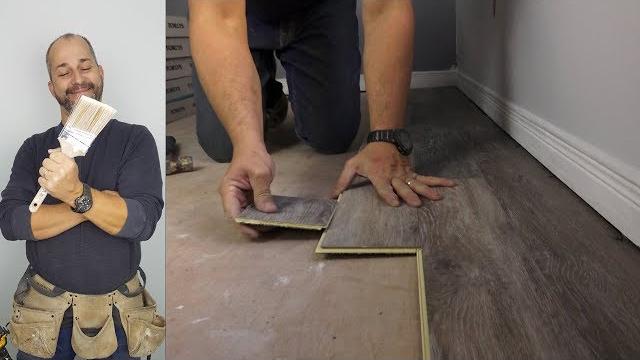 How to install vinyl plank flooring quick and simple How to install vinyl plank flooring quick and simple