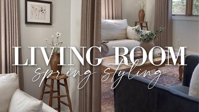Spring decorate with me 2025 & living room makeover | spring decorating ideas + home decor Spring decorate with me 2025 & living room makeover | spring decorating ideas + home decor