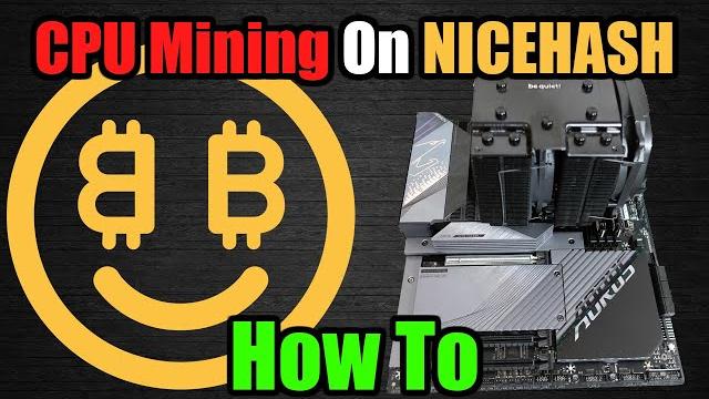 How to use nicehash for cpu mining How to use nicehash for cpu mining