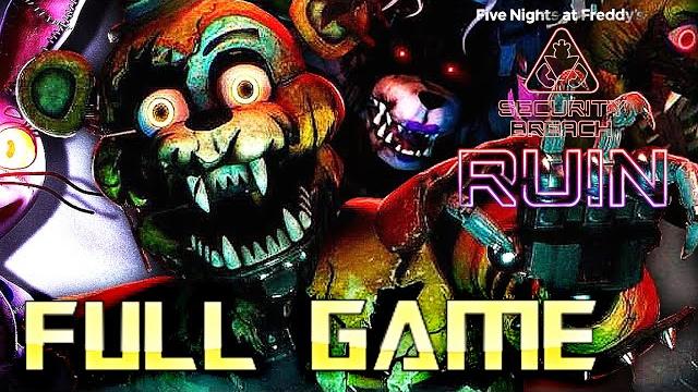 Fnaf security breach ruin dlc | full game walkthrough | no commentary Fnaf security breach ruin dlc | full game walkthrough | no commentary