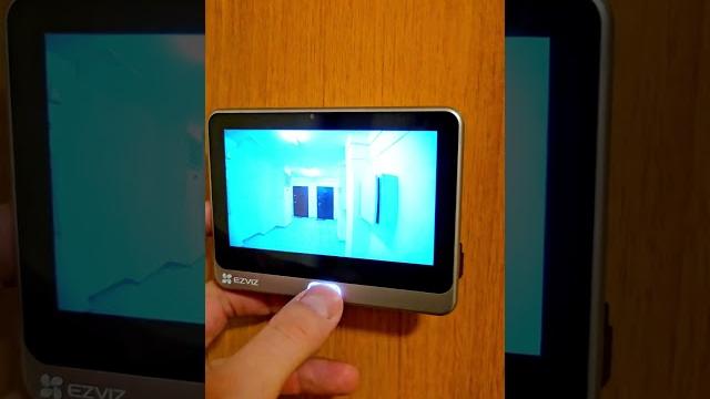 Ezviz dp2 - камера в дверной глазок с сенсорным экраном wi-fi - 2 мп, 2 мм, 166°, мини обзор Ezviz dp2 - камера в дверной глазок с сенсорным экраном wi-fi - 2 мп, 2 мм, 166°, мини обзор