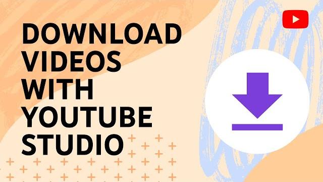 Download videos you’ve uploaded with youtube studio Download videos you’ve uploaded with youtube studio