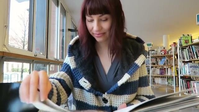 Girl fart in library Girl fart in library
