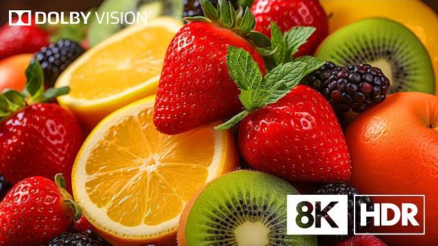 The healthy fruits in dolby vision™ | 8k hdr The healthy fruits in dolby vision™ | 8k hdr